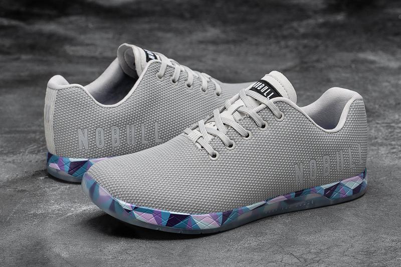 Dark / Grey Nobull Arctic Prism Women's Trainers | CA P1912J